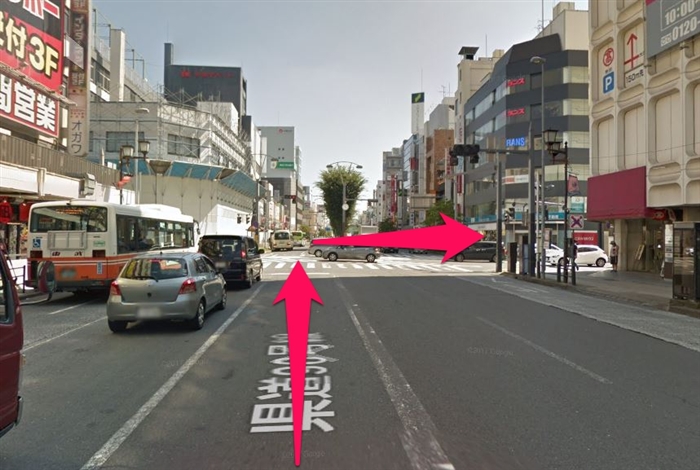 銀座ダイヤモンドシライシ大宮店までの行き方5